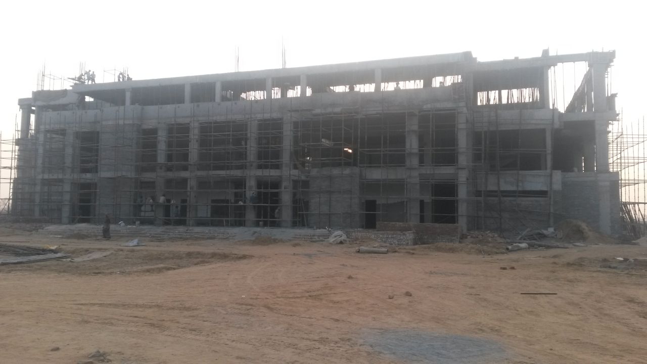 A view of the under construction SNSS Building, 03/03/2016