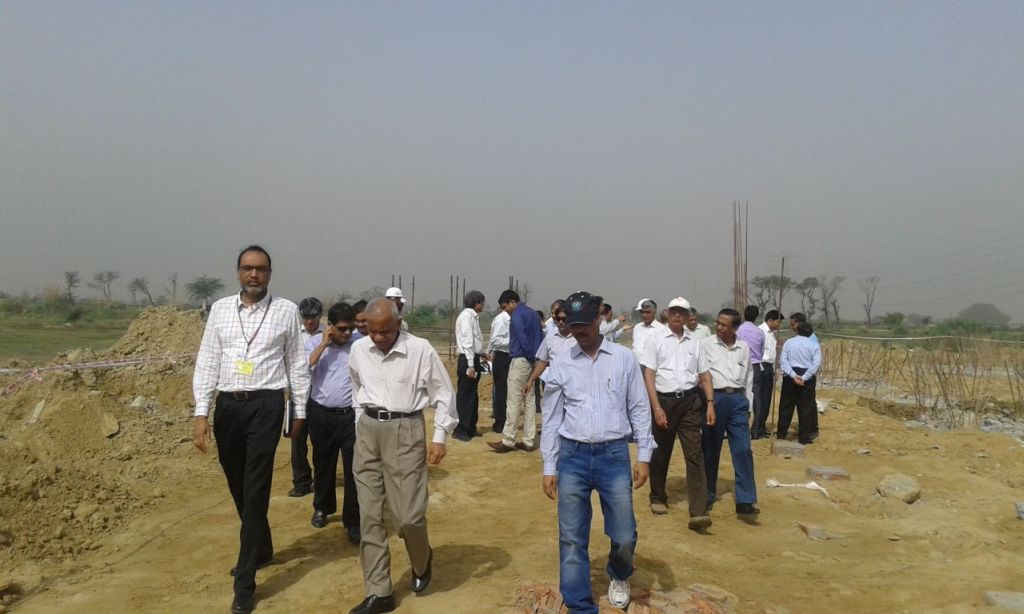 Visit by GCNEP Advisory Council, GCNEP Project Implementation Group  and other invitees, 20/04/2015, Bahadurgarh, Haryana